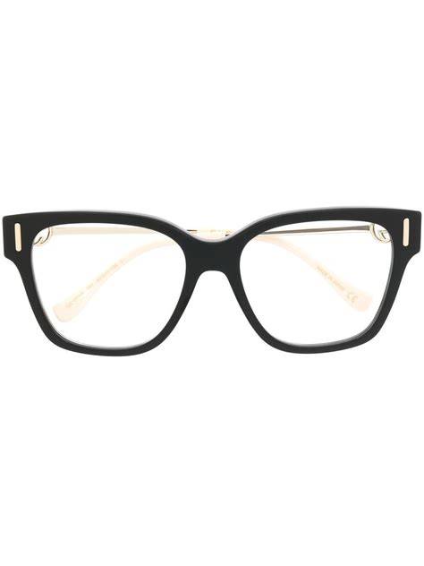 gucci bril zwart|Gucci brillen, luxe eyewear voor dames en heren .